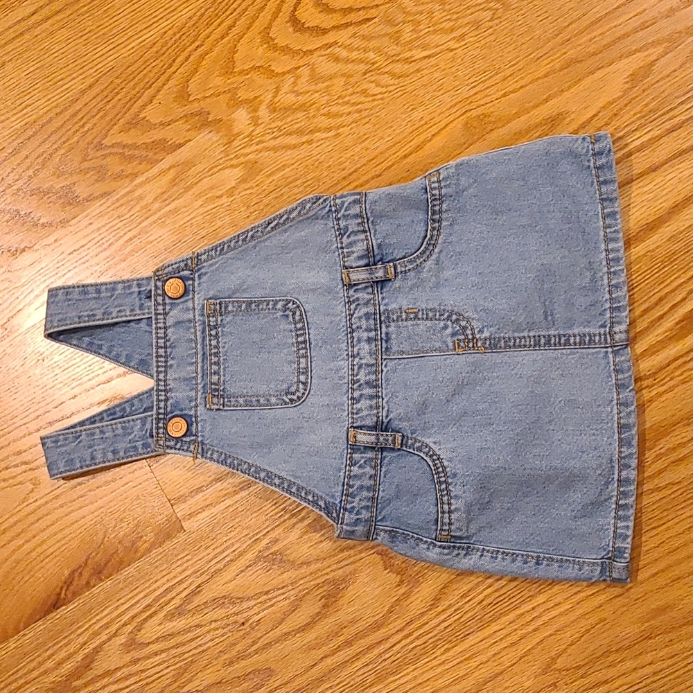 Baby girl overall dress